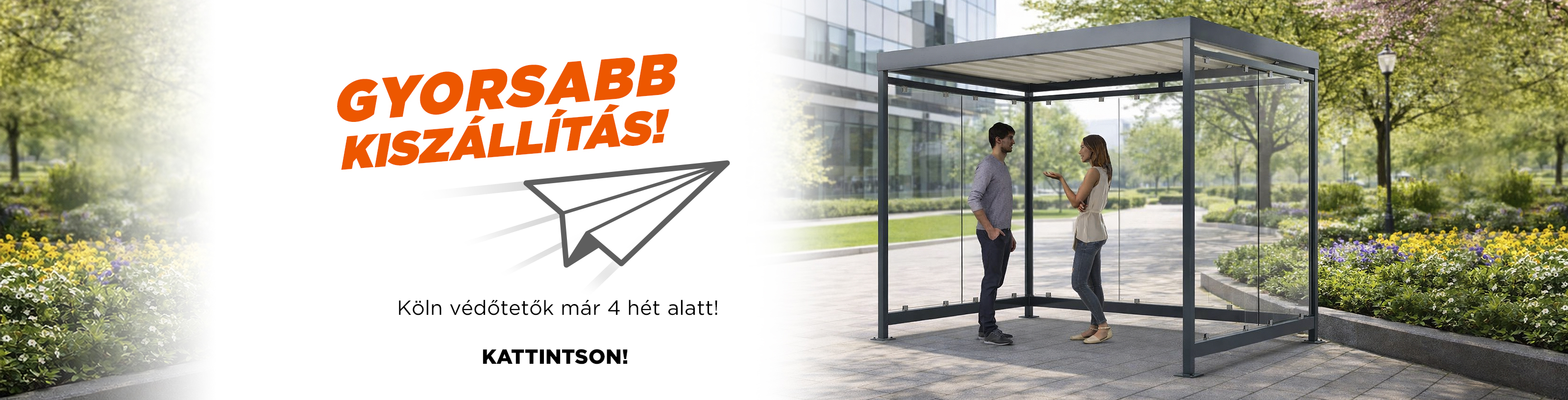 Védőtető gyors szállítás